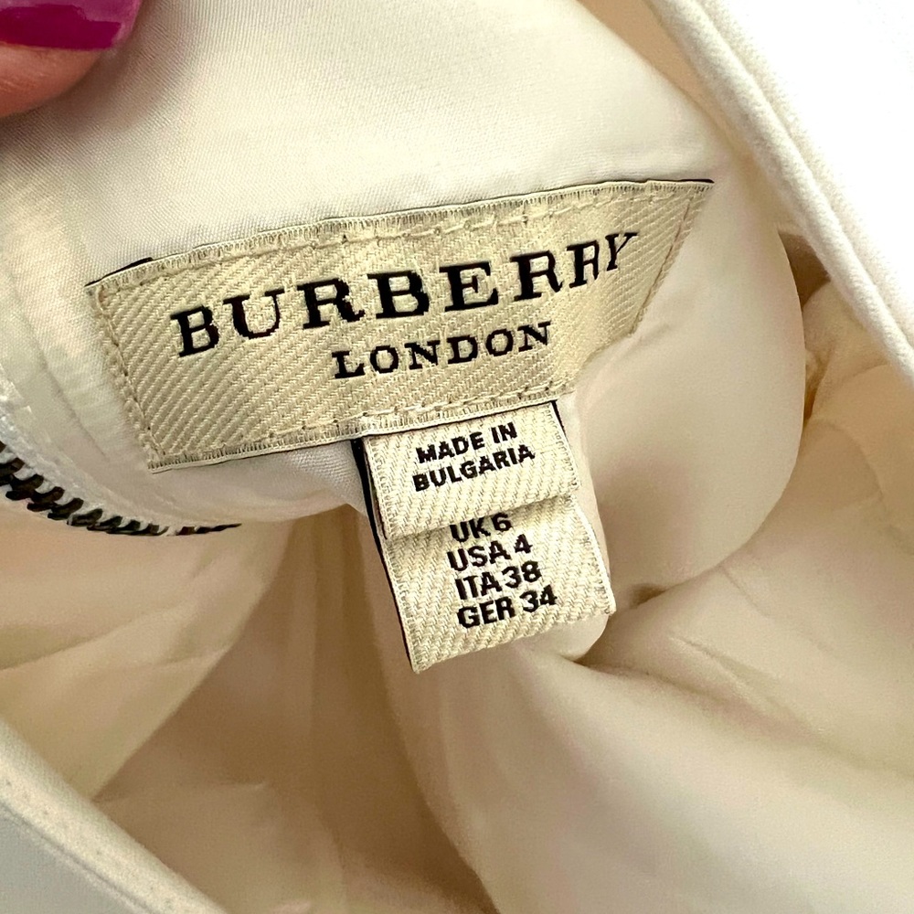 Burberry London Peplum dress size 2 - Picture 6 of 6